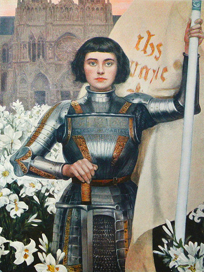 Joan Of Arc By Jeanne Darc Drawing