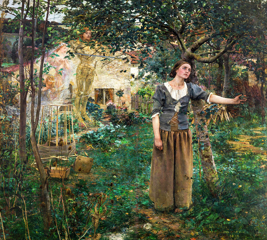 Joan Of Arc Painting - Joan of Arc by Jules Bastien Lepage 1879 by Jules Bastien Lepage
