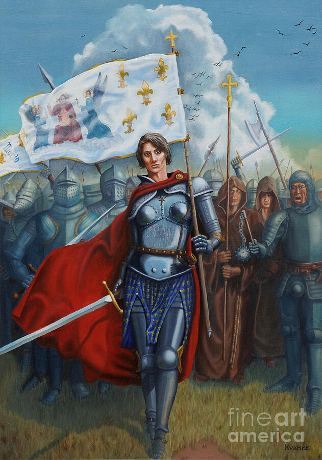Joan of Arc Painting by Ken Kvamme