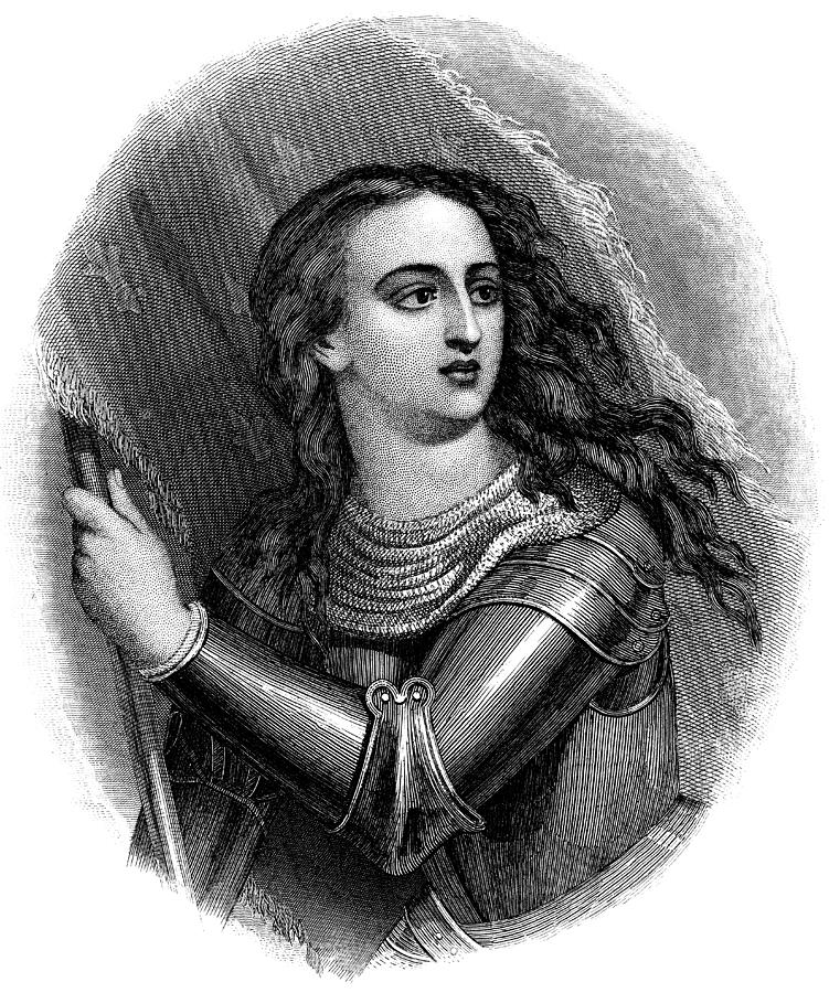 Joan Of Arc XXXL Drawing by Traveler1116