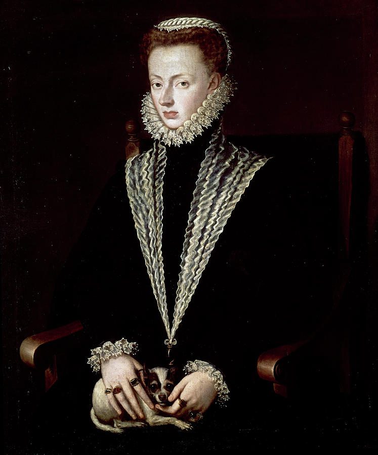 Joan of Austria. Madrid, Convent of the Royal Barefoot Nuns -Convento de las Descalzas Reales-. Painting by Alonso Sanchez Coello Joan of Austria. Madrid, Convent of the Royal Barefoot Nuns -Convento de las Descalzas Reales-. Painting by Alonso Sanchez Coello