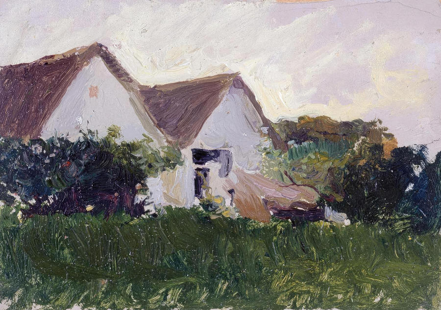 Joaquin Sorolla/ Barracas of Valencia -1890-. Oil on canvas. Painting by Joaquin Sorolla -1863-1923- Joaquin Sorolla/ Barracas of Valencia -1890-. Oil on canvas. Painting by Joaquin Sorolla -1863-1923-