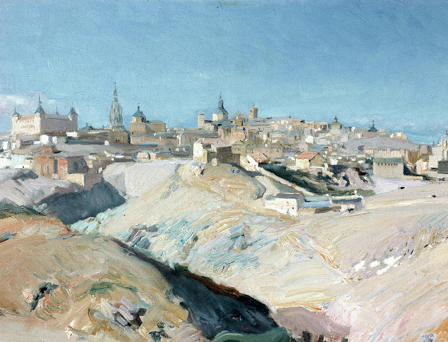 Joaquin Sorolla / Toledo. Sorolla Museum. Madrid. Painting by Joaquin Sorolla -1863-1923- Joaquin Sorolla / Toledo. Sorolla Museum. Madrid. Painting by Joaquin Sorolla -1863-1923-