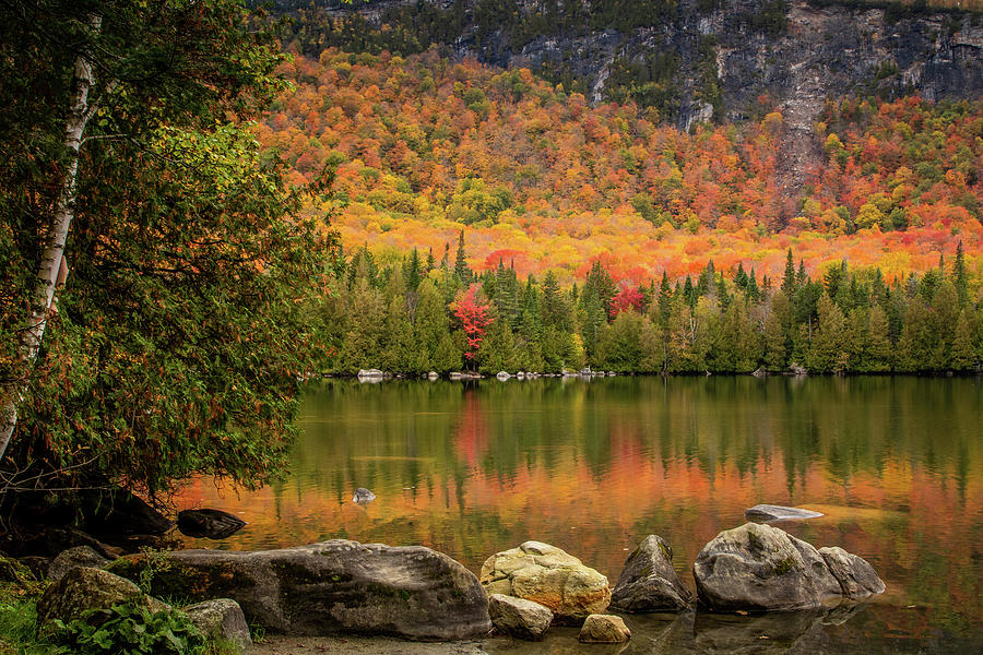 Jobs Pond In Westmore Vermont Photograph