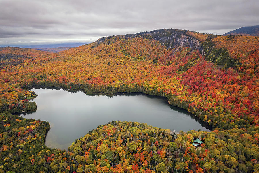 Jobs Pond - Westmore, Vermont Photograph by John Rowe