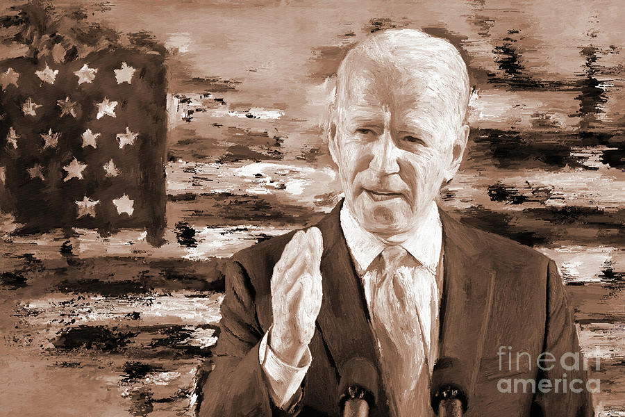 Joe Biden 2020 Painting by Gull G