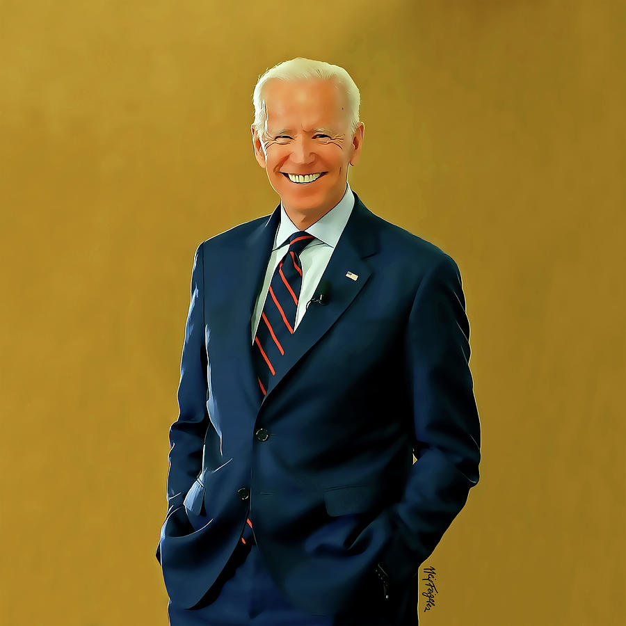 Senator Digital Art - Joe Biden 2020 Unity Over Division by Neil Feigeles