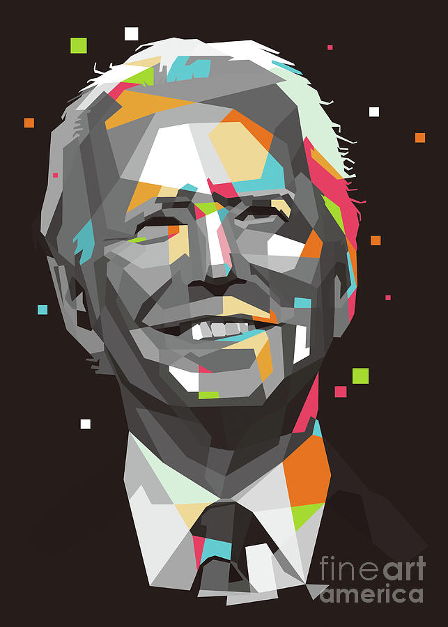 Joe Biden Digital Art by Chapunk Sandia Fine Art America