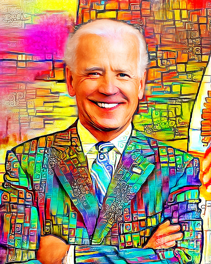 Joe Biden in Modern Contemporary 20201018 Photograph by Wingsdomain Art and Photography