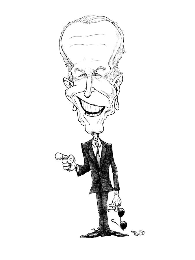 Joe Biden Drawing by Mike Scott Fine Art America