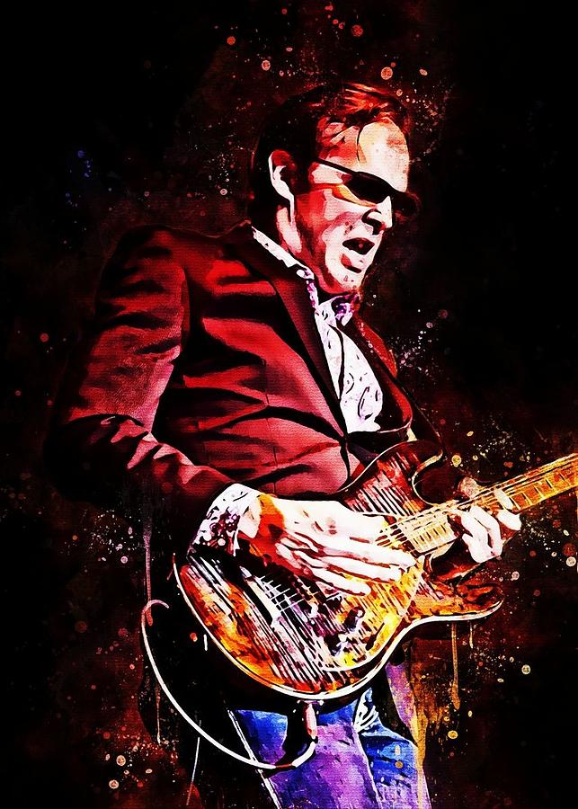 Joe Bonamassa-02 Digital Art by Kha Dieu Vuong - Fine Art America