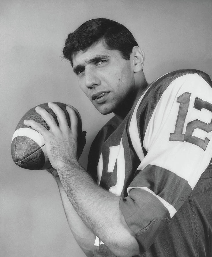 Joe Namath Photograph - Joe Namath as a Rookie with the New York Jets 1965 by New York Jets