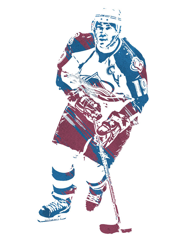 Colorado Avalanche T-Shirt by Joe Hamilton - Fine Art America