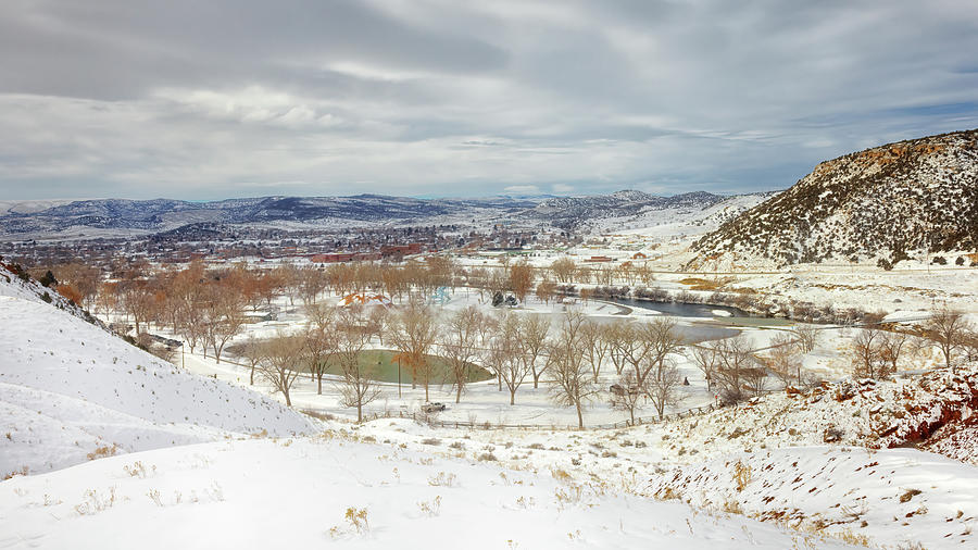 Joe Sneider Point View - Thermopolis, Wyoming Photograph by Susan Rissi Tregoning