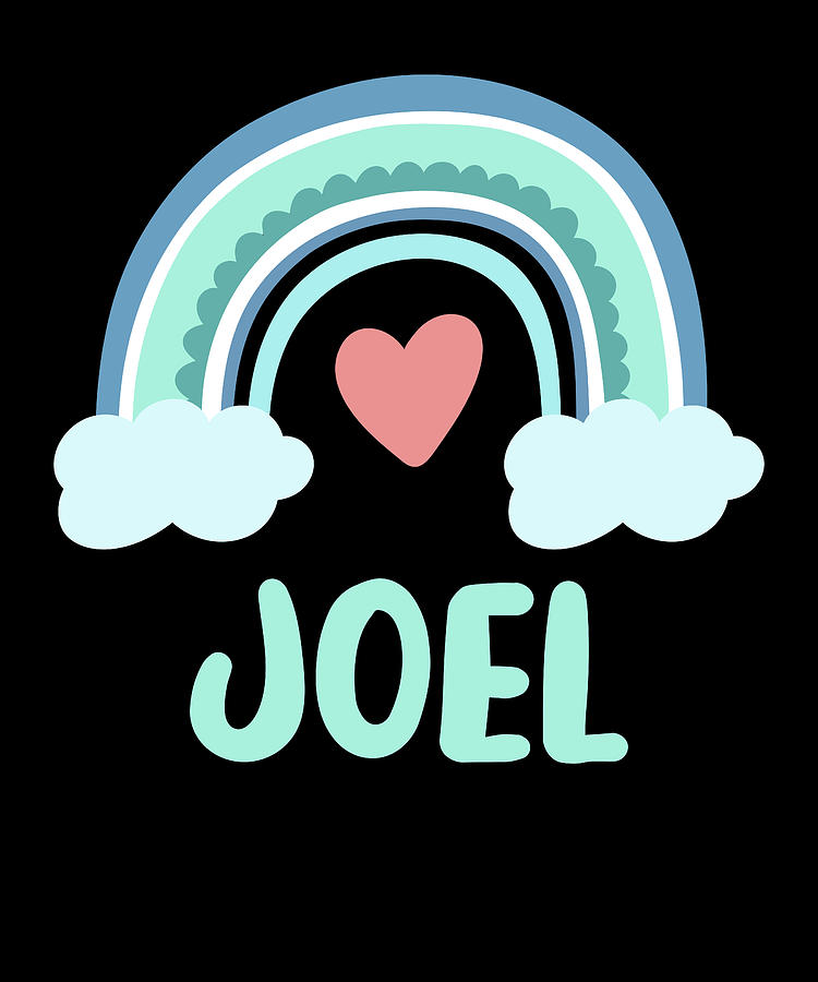 Joel Name Rainbow Baby Digital Art by Manuel Schmucker - Fine Art America