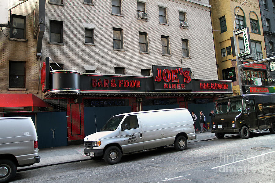 Joes Diner Closed Photograph by Steven Spak