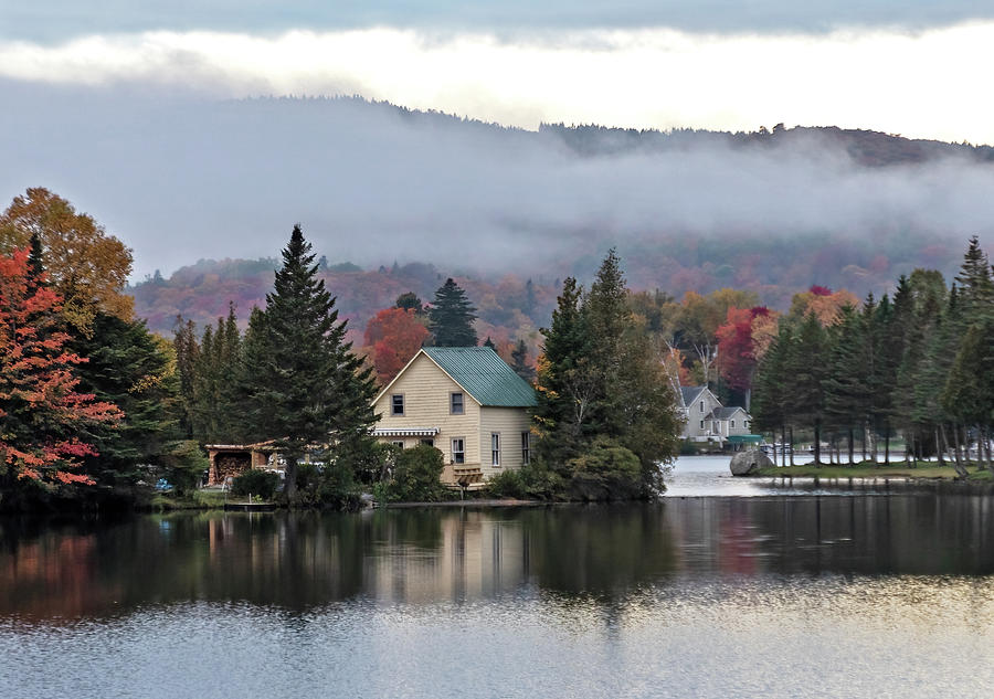 Joe's Pond with Fog Photograph by Scott Miller | Fine Art America