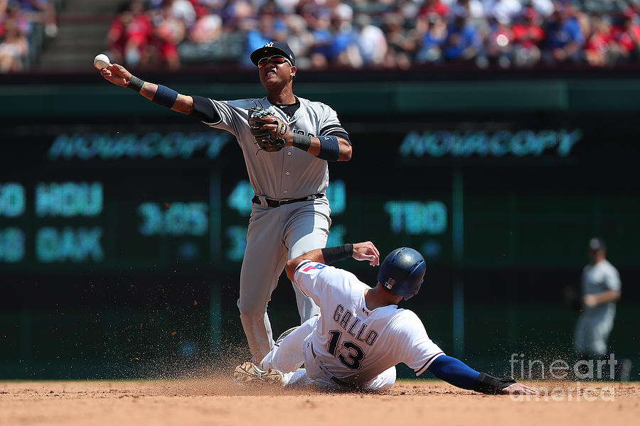 Joey Gallo and Starlin Castro Photograph by Richard Rodriguez Joey Gallo and Starlin Castro Photograph by Richard Rodriguez