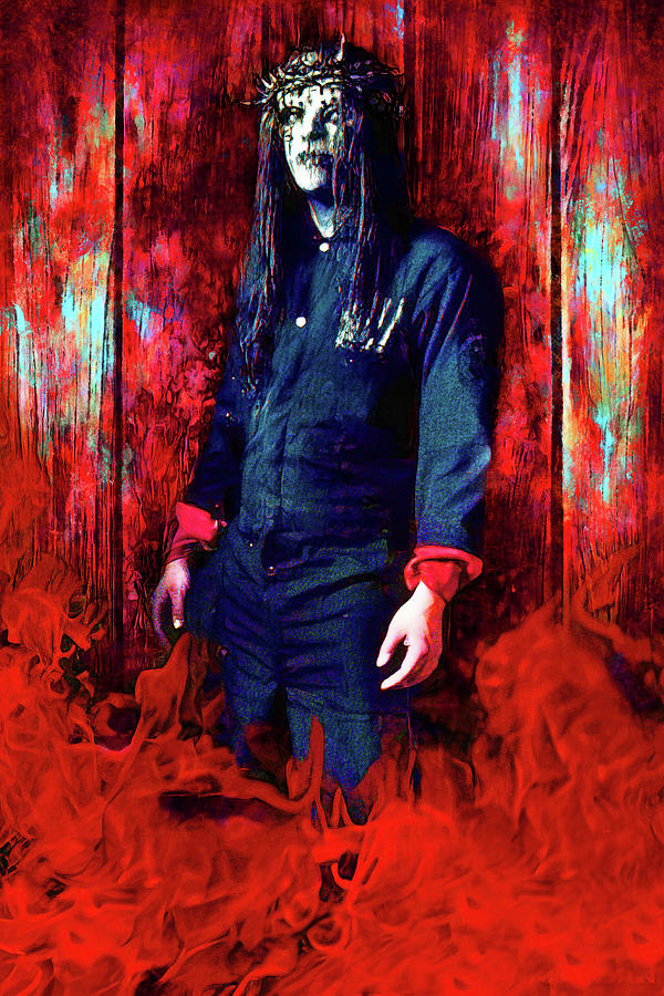 Joey Jordison Digital Art - Joey Jordison Slipknot Tribute Art Liberate by James West by The Rocker