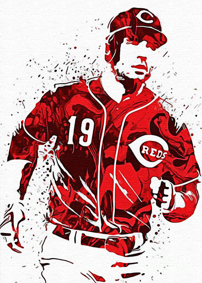 Joey Votto Cincinnati Reds Digital Art by Michael K Fine Art America