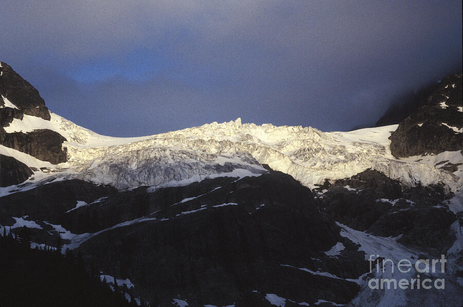 Yeti Photography - Joffre Glacier at sunset Photograph by David Jennings Yeti Photography - Joffre Glacier at sunset Photograph by David Jennings
