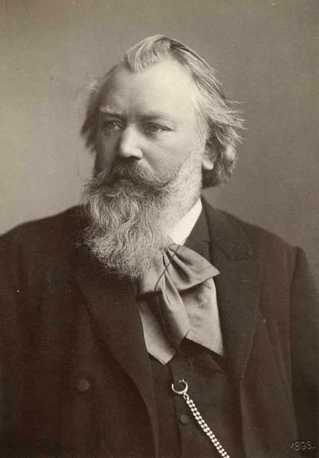 Johannes Brahms Photograph by Granger