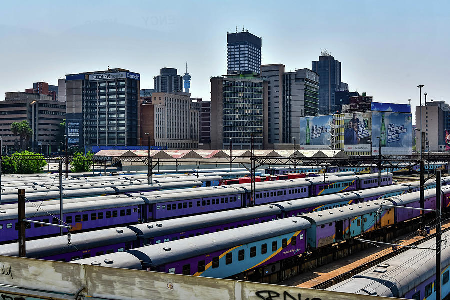 Johannesburg City Center Photograph By Clyn Robinson Pixels   Johannesburg City Center Clyn Robinson 