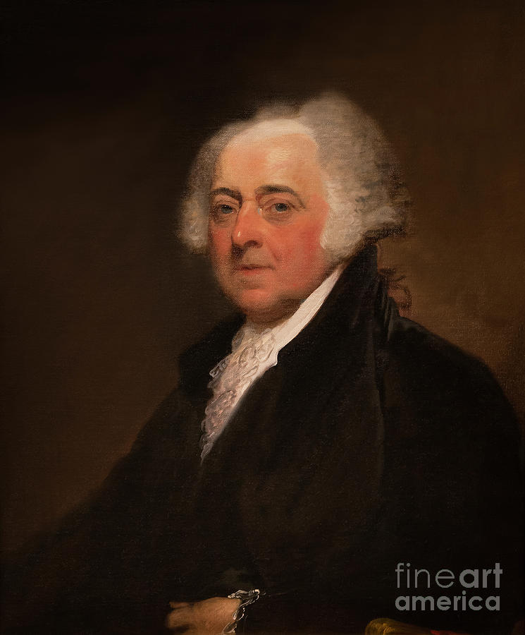 John Adams, circa 1800-1815 Photograph by Gilbert Stuart - Fine Art America