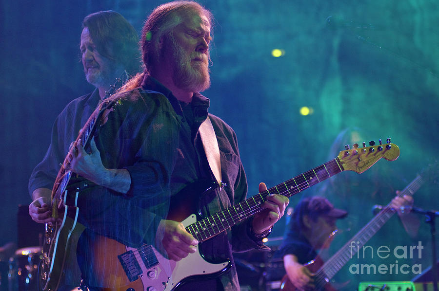John Bell and Jimmy Herring with Widespread Panic Photograph by David Oppenheimer