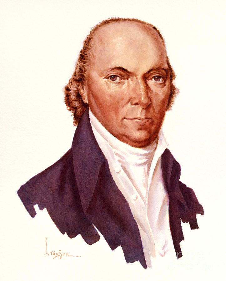 John Blair - Signers Of The U.S. Constitution Painting by Lyle Tayson