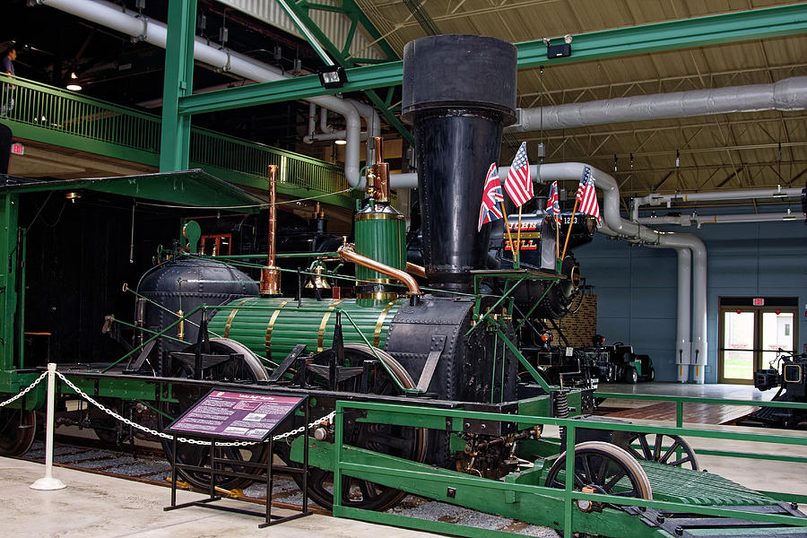John Bull Steam Locomotive by Sally Weigand