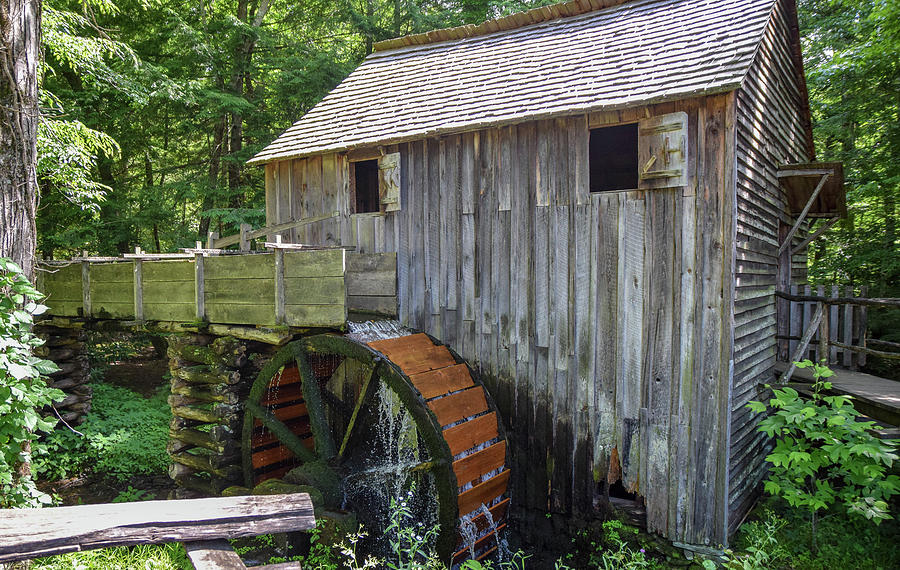 John Cable Grist Mill Photograph by Deborah Lucia - Fine Art America