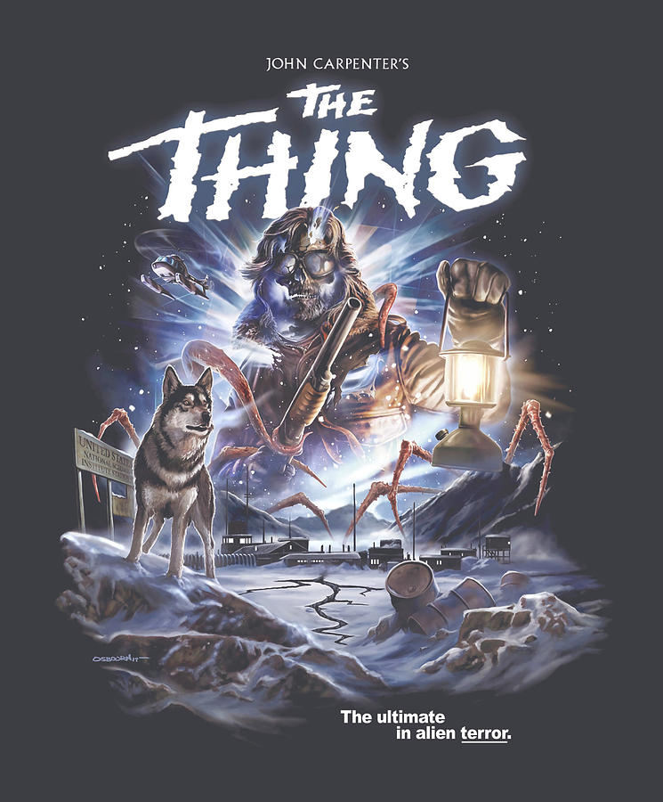 John Carpenter s The Thing 1 Digital Art by Maryam Bennett - Pixels