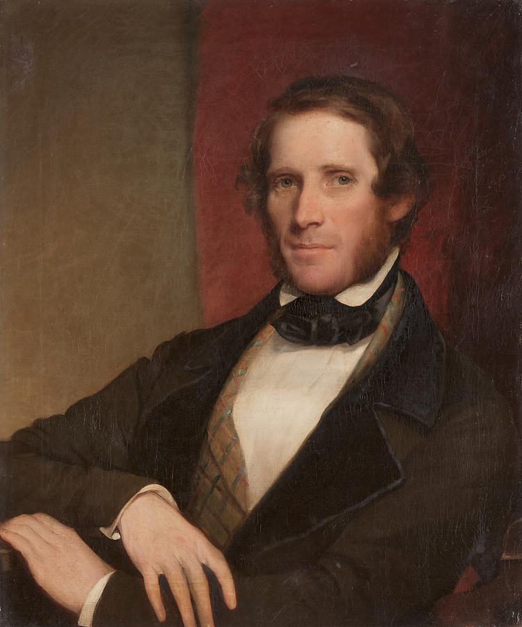 John Childe c. 1835 Chester Harding  Painting by MotionAge Designs
