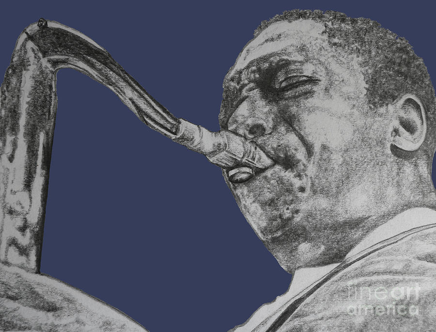 John Coltrane Drawing by Dervla Quinn - Pixels