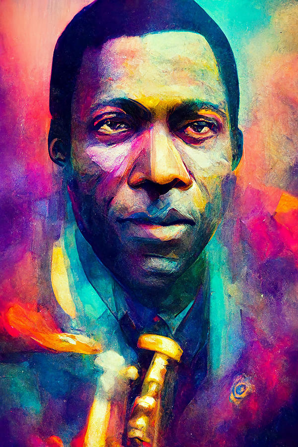 John Coltrane Digital Art by Soundwave Art - Fine Art America