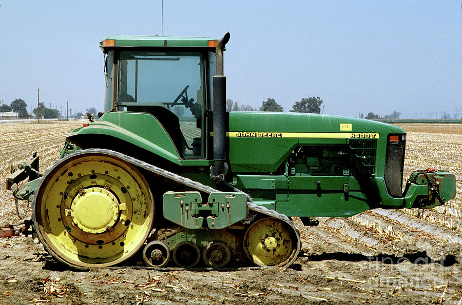John Deere Tractor 8400T Mechanized Farming Photograph by Wernher Krutein