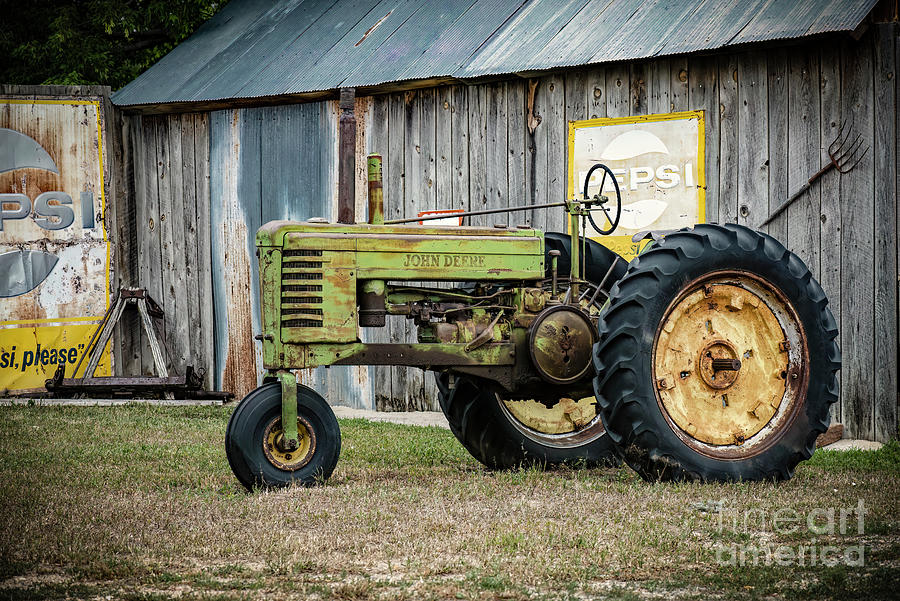 John Deere Tractor Photograph by Jon Burch Photography