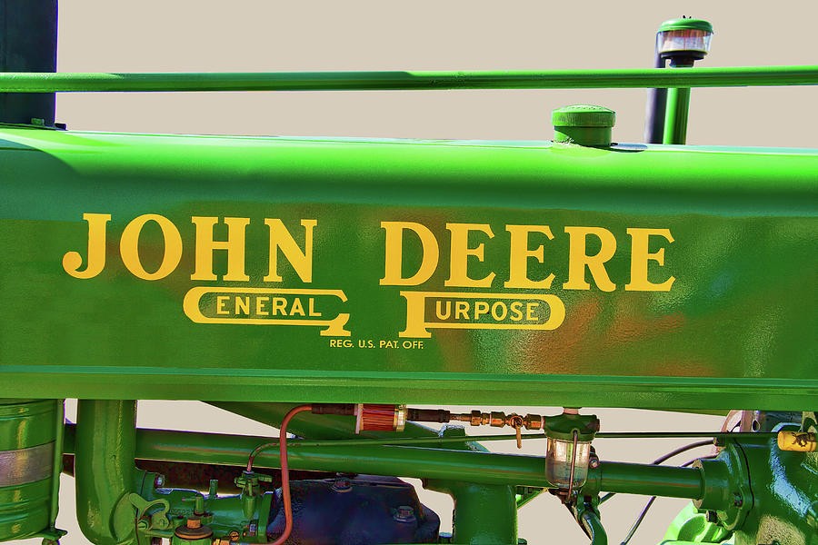 John Deere Tractor Logo Photograph By Nick Gray Pixels