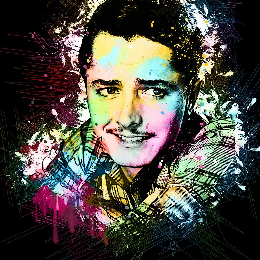 John Derek Drawing by Bechtelar Natalia | Fine Art America