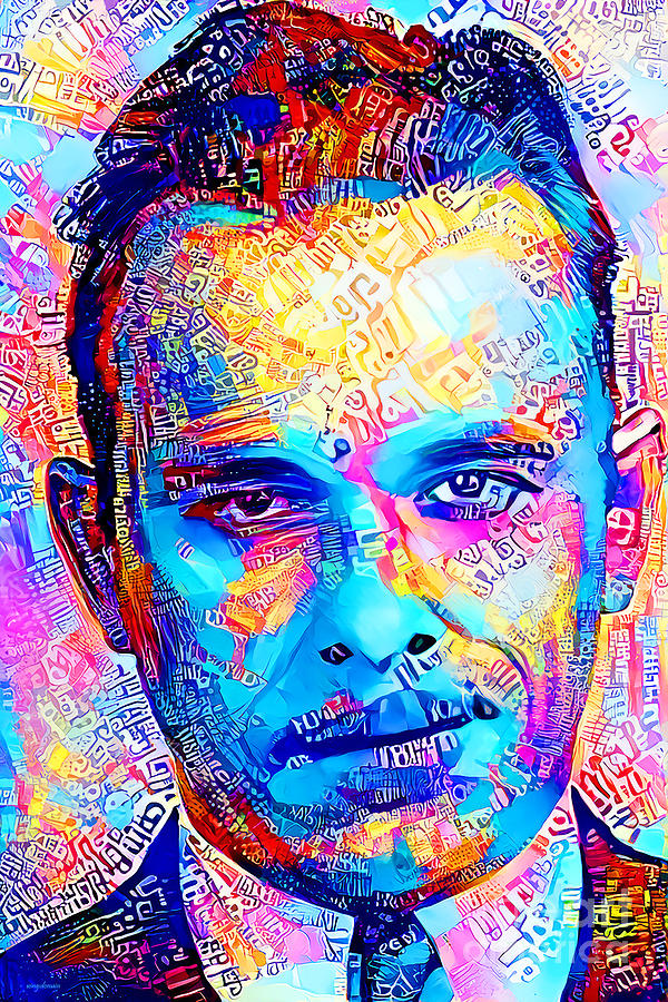 John Dillinger Americas Most Wanted In Vibrant Modern Contemporary Urban Style 20210702 Photograph by Wingsdomain Art and Photography