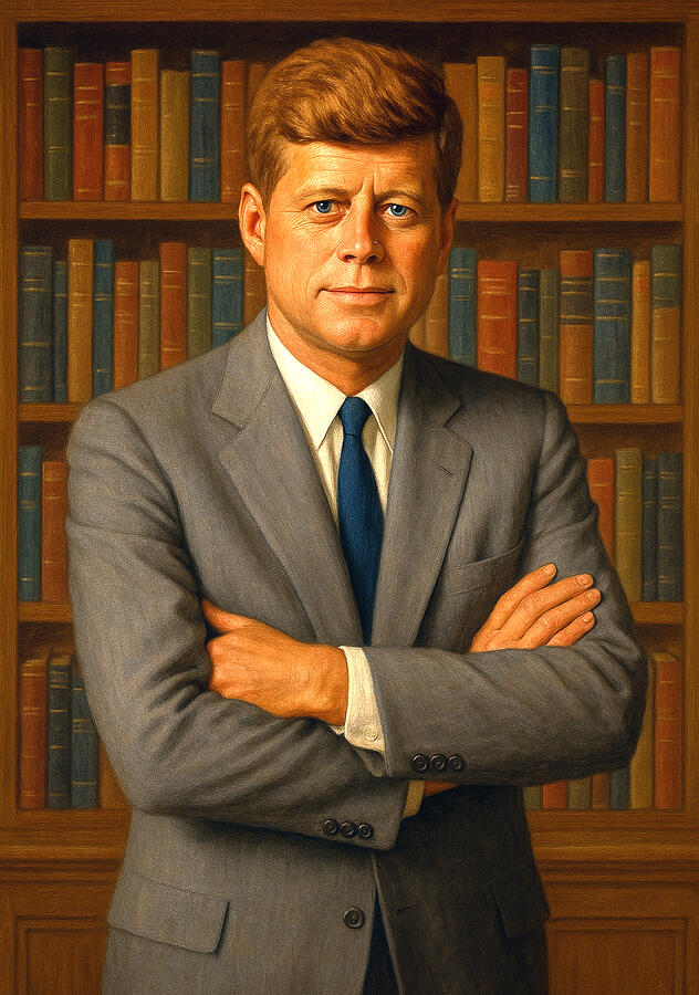John F. Kennedy IIi Digital Art by We The People Prints John F. Kennedy IIi Digital Art by We The People Prints