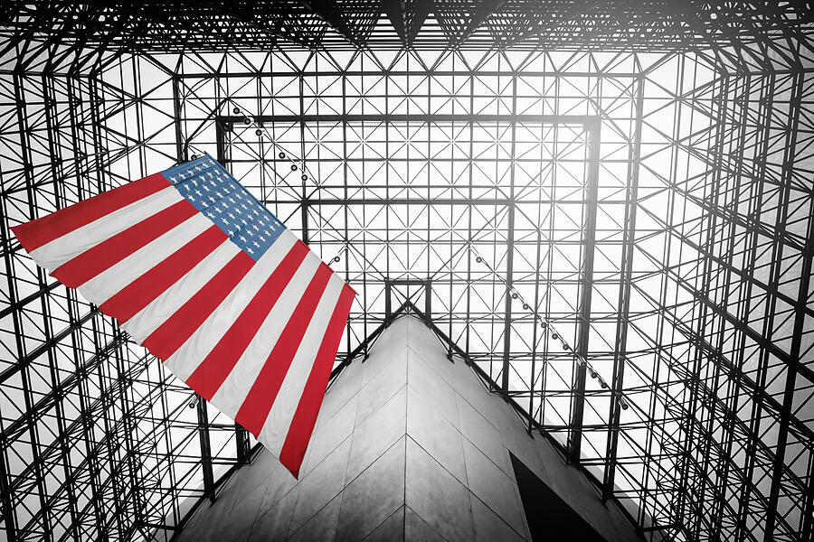 John F. Kennedy Presidential Library and Museum Boston  Photograph by Carol Japp