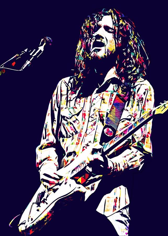 John Frusciante-02 Digital Art by Kha Dieu Vuong - Fine Art America