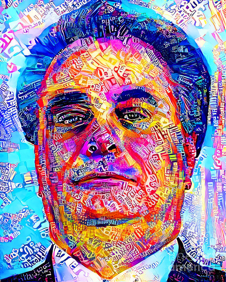 John Gotti The Dapper Don In Vibrant Modern Contemporary Urban Style 20210628 Photograph by Wingsdomain Art and Photography