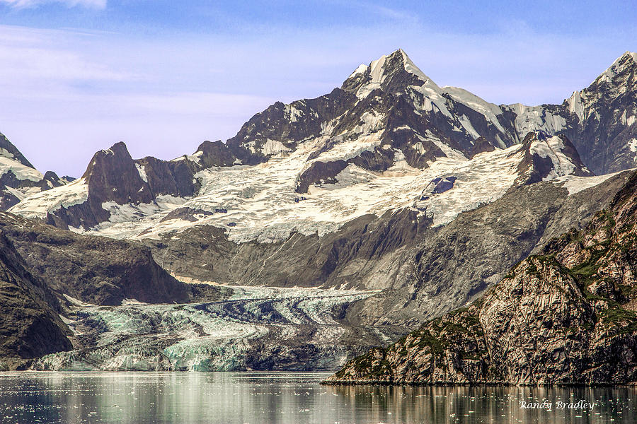 John Hopkins Glacier  Photograph by Randy Bradley