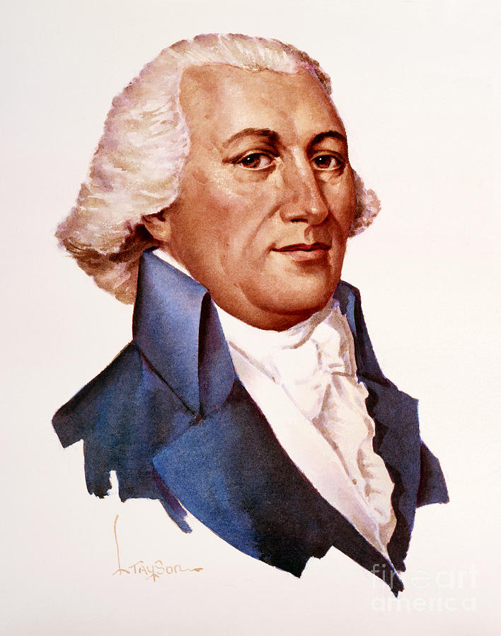 John Langdon - Signers Of The U.S. Constitution Painting by Lyle Tayson