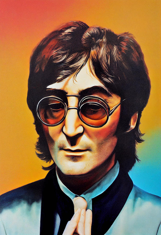 John Lennon Collection 1 Mixed Media by Marvin Blaine - Fine Art America