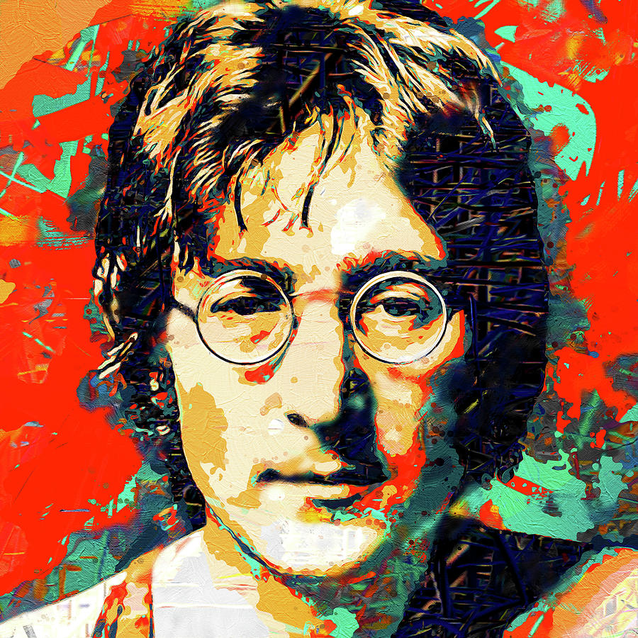 John Lennon Five Pop Art Painting by Stephen Chambers - Fine Art America