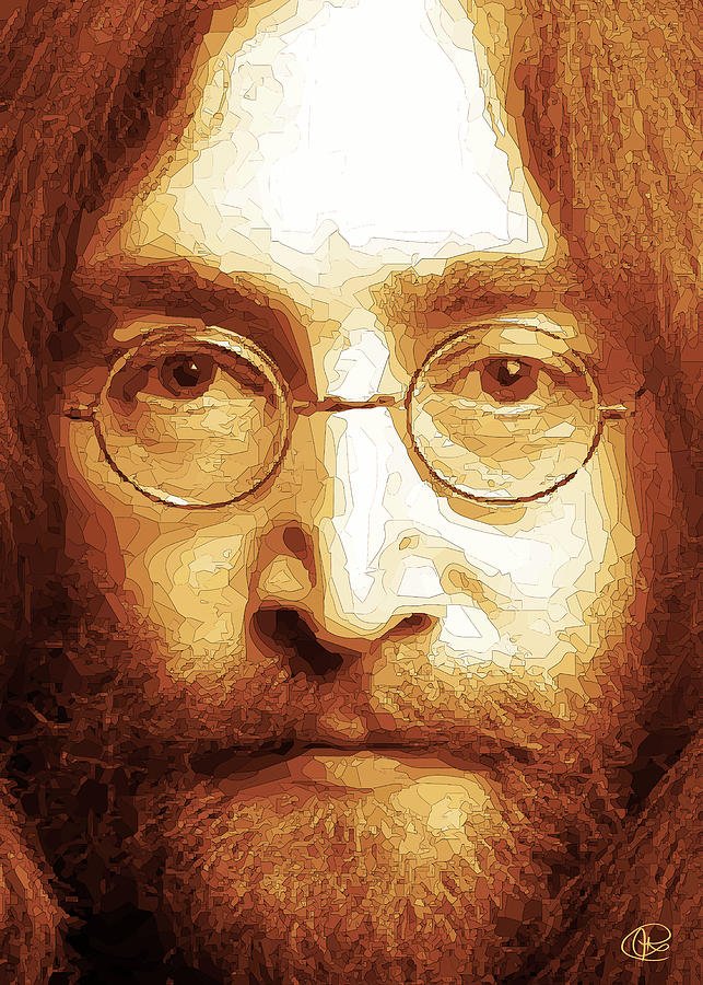 John Lennon Digital Art By Hay Rouleaux - Fine Art America